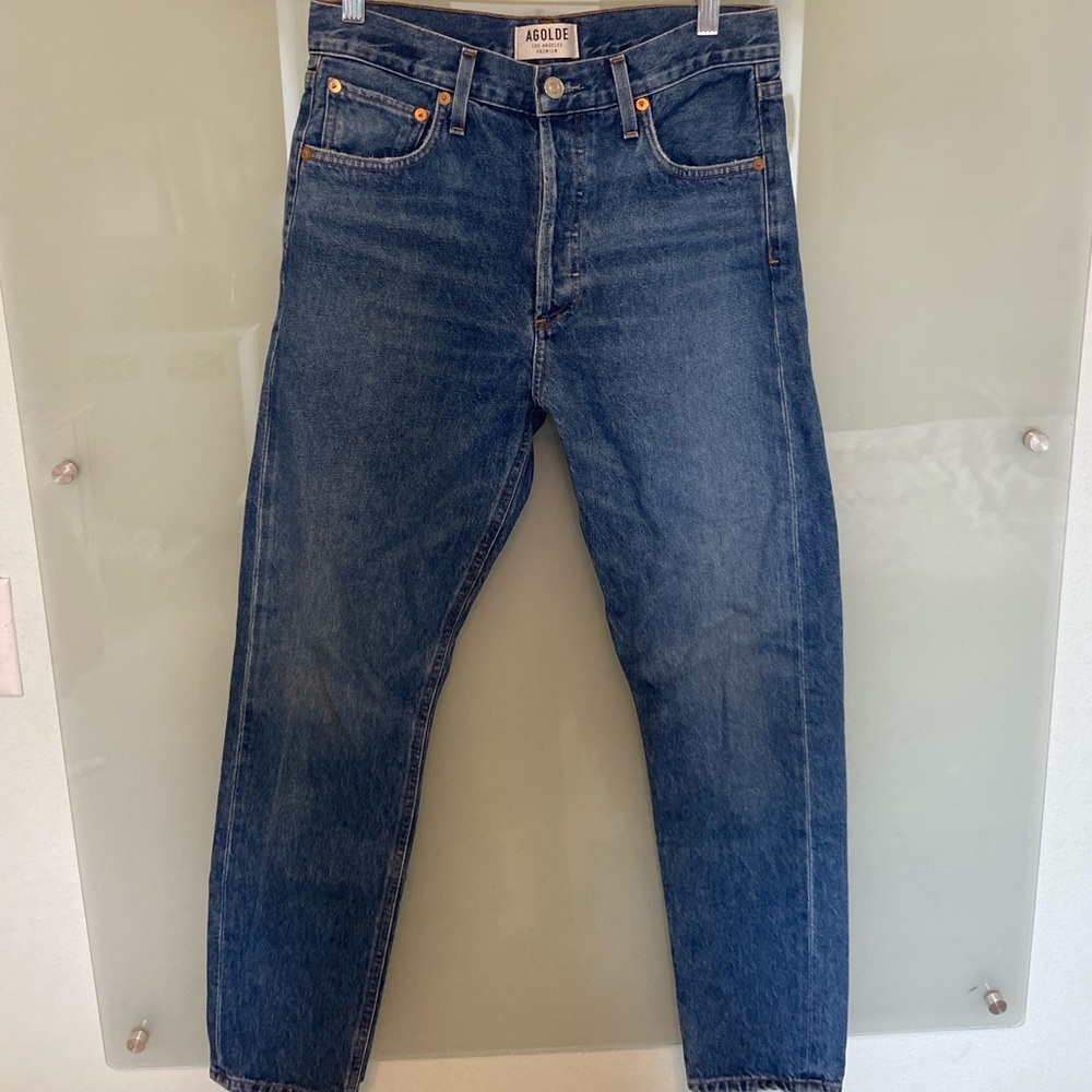 AGOLDE Jamie High Rise Classic Fit Straight